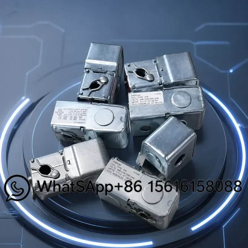 EMERSON X-13758-7006 Solenoid Valve Coil AMG 208-220V Processing Stock Replacement Part Industrial Automation Component