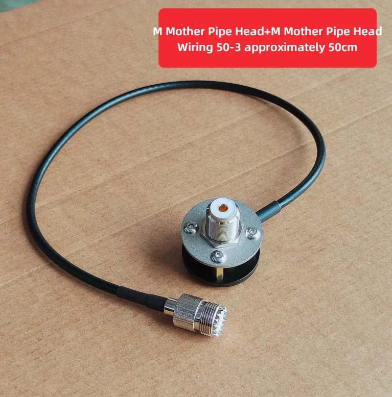 

Outdoor Portable M Pipe Base 1A4 Inch Threaded Uv Plus Shortwave Tripod Antenna Mounting Bracket