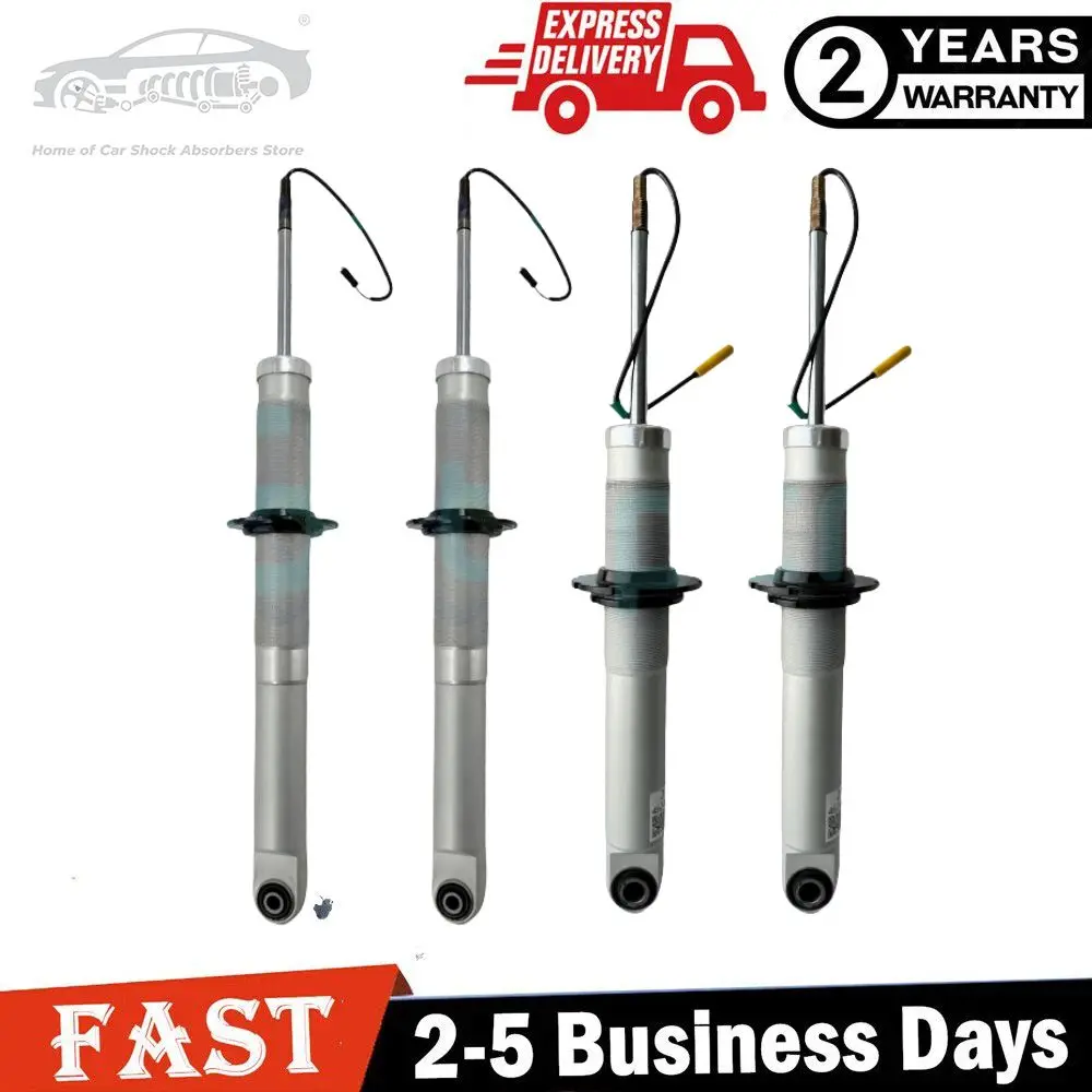 

4XFor Maserati GranTurismo Height Adjustbale Front Rear Shock Absorber 2008-2012