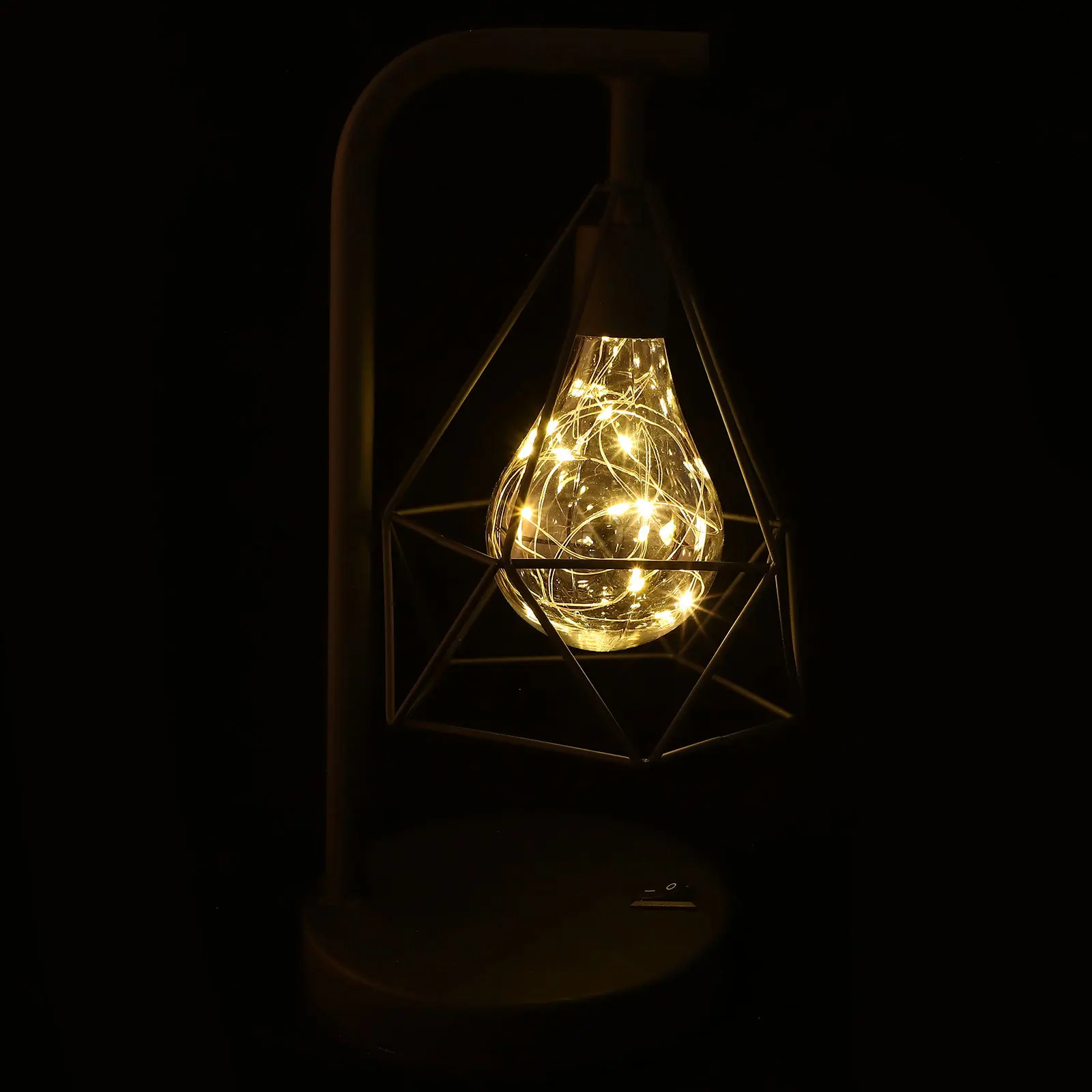 โคมไฟตั้งโต๊ะขนาดเล็กแบบสายทองแดง LED 1 ชิ้น สำหรับห้องนอน ห้องนั่งเล่น คาเฟ่ โรงแรม สไตล์นอร์ดิก มินิมอล วินเทจ อินดัสเทรียล
