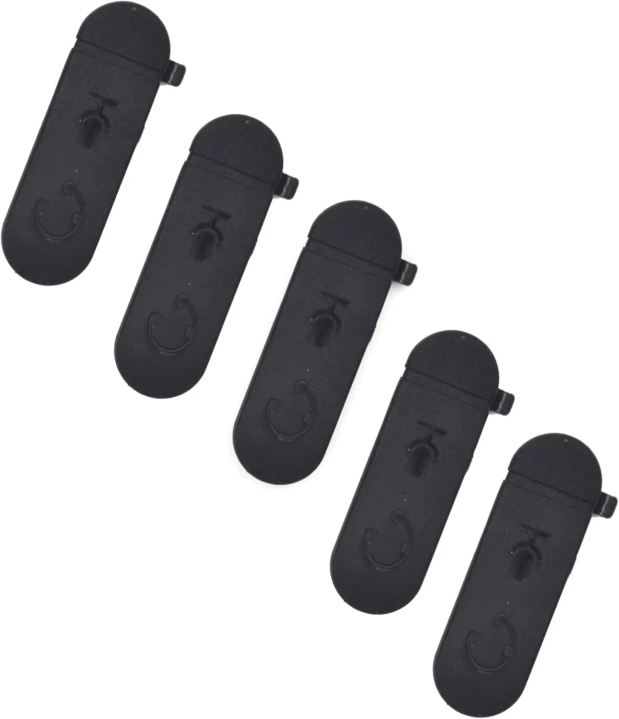 

Audio Jack Dust Cover for Motorola Walkie Talkie CP200D DEP450 DP1400 XiR P3688 Radio Earpiece Dust Cover 5Pcs