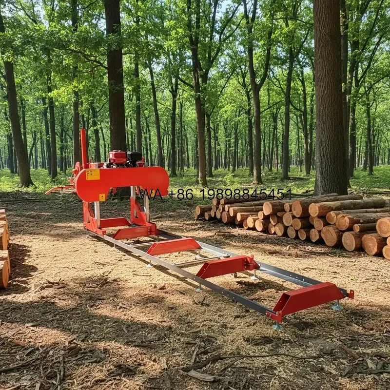Wmwmnu for China Mobile Saw Mill Portable Horizontal Hydraulic Wood Band Sawmills Wood Cutting
