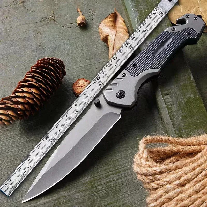 Camping Pocket Knife Outdoor Multifunctional Folding Tactical Defense Knife Outdoor Survival Camping EDC Sharp Knives image 4