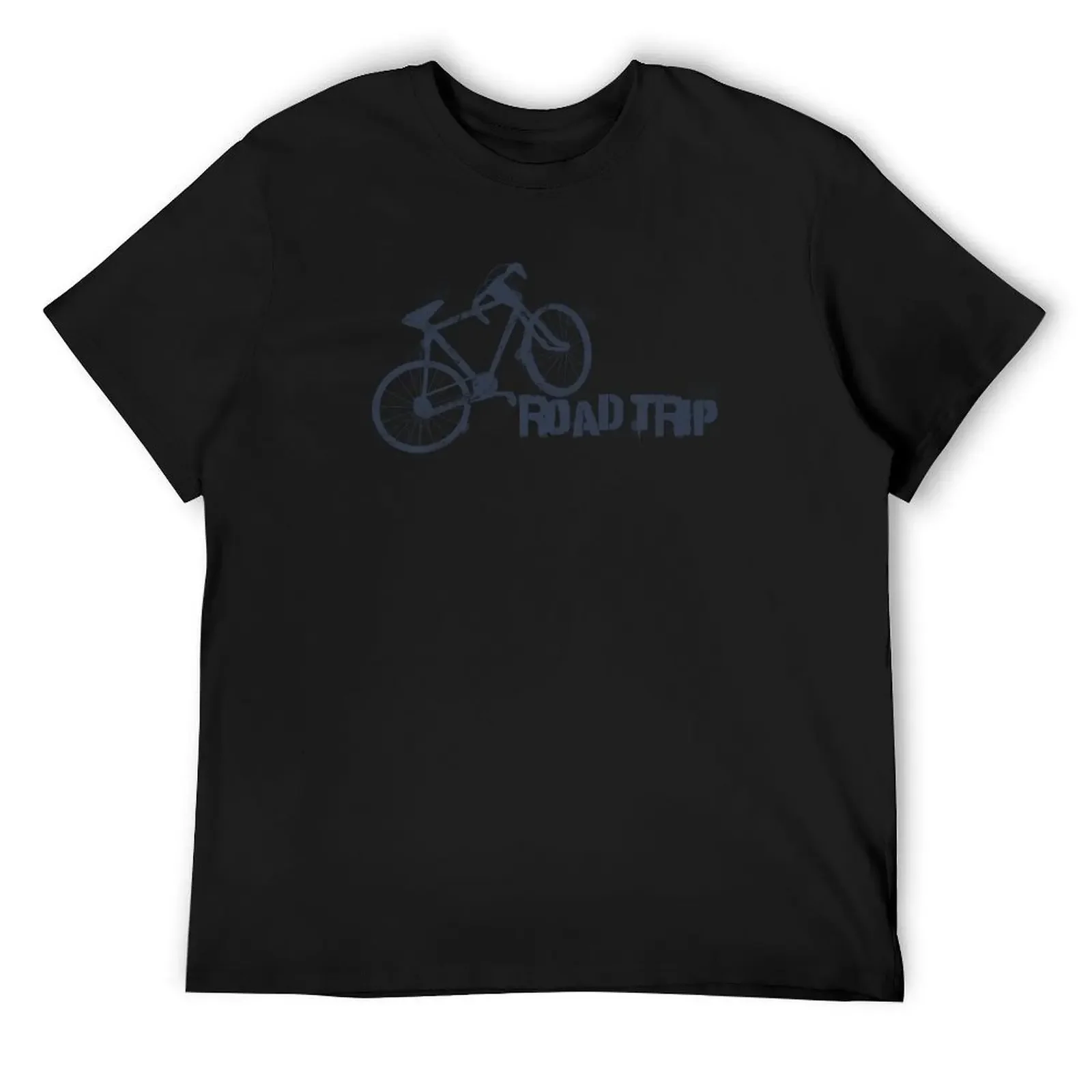 Bicycle Road Trip T-Shirt anime plain mens funny t shirts