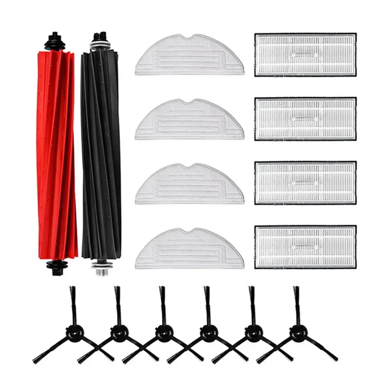 WHYY – pièces de rechange pour aspirateur Robot Roborock S8/S8 +, accessoires, brosses latérales principales, tissus de vadrouille, filtres HEPA, sacs à poussière