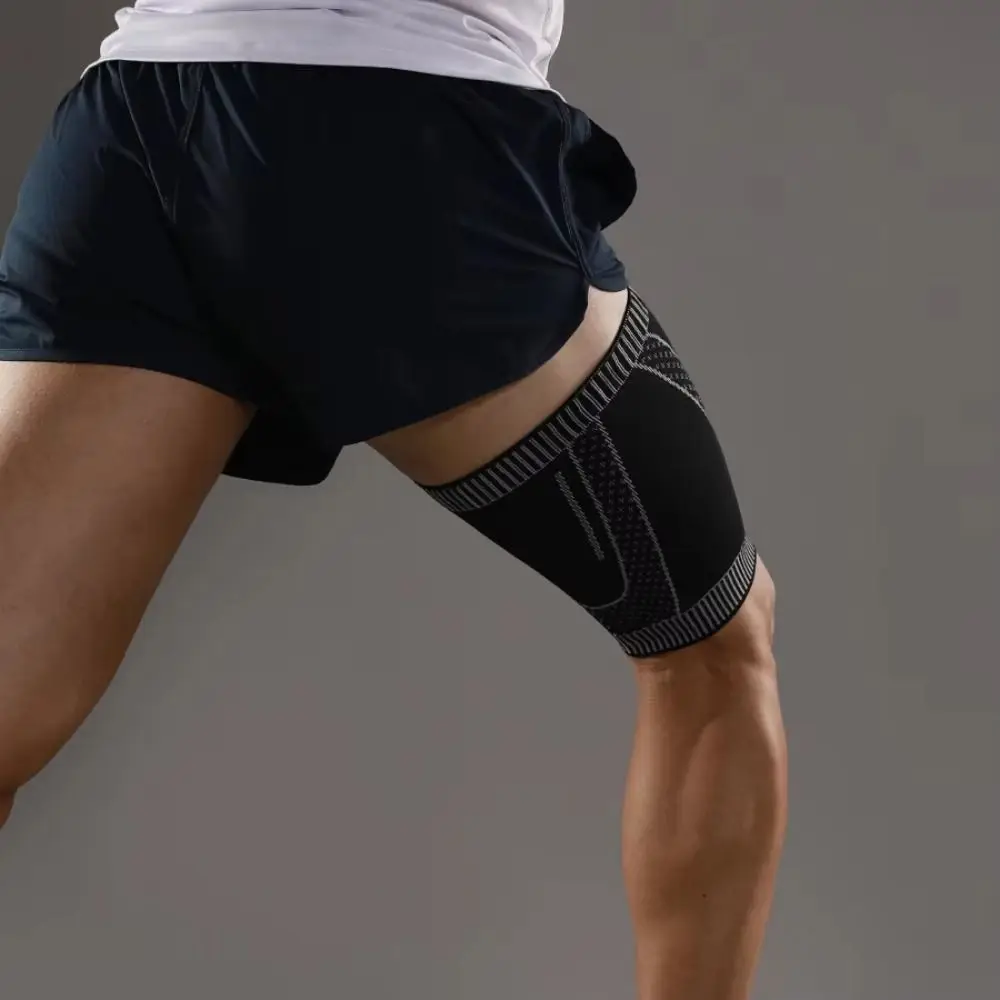 

Компрессионные рукава для ног Дышащие эластичные компрессионные рукава до бедра Впитывающие пот компрессионные спортивные носки с рукавами