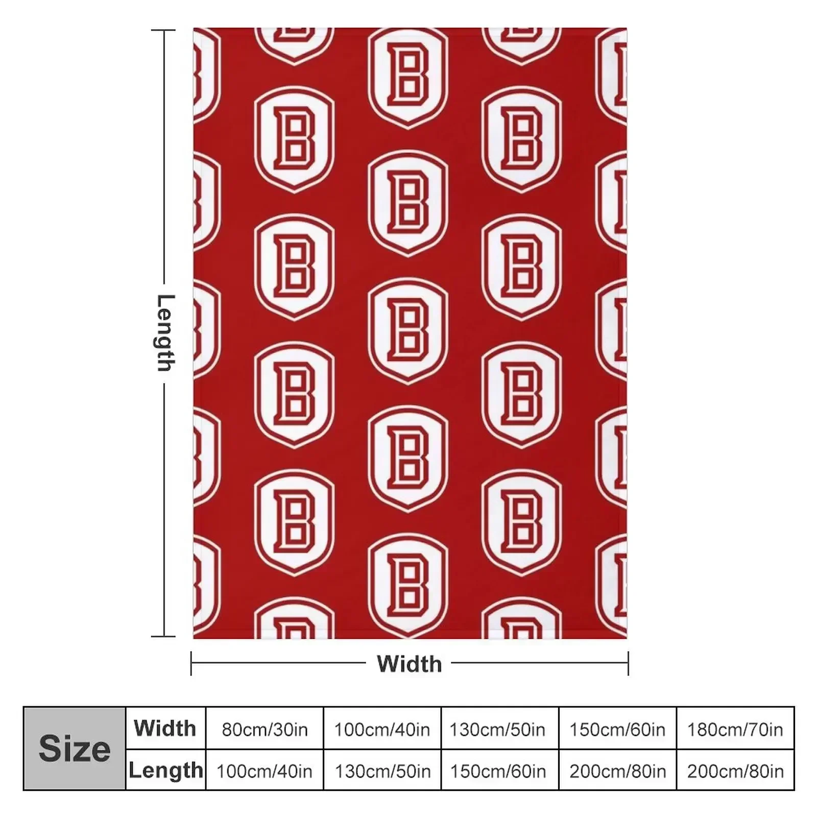 The Bradley Braves Throw Blanket manga Weighted Blankets