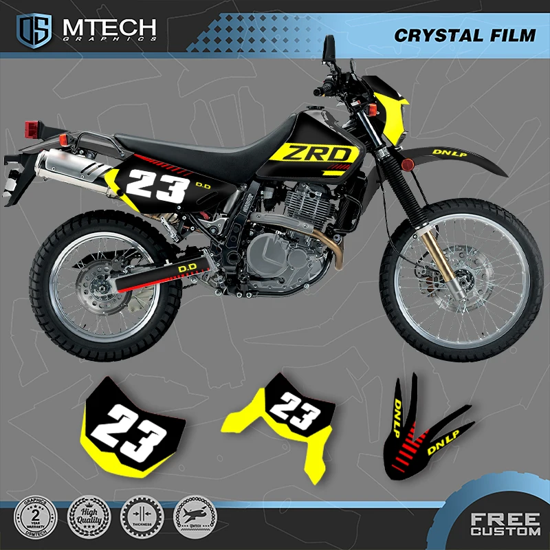 

DSMTECH Custom Team Graphics Decals Stickers Kits For SUZUKI DR650 1996-2014 2015 2016 2017 2018 2019 2020 2021 Decal 005