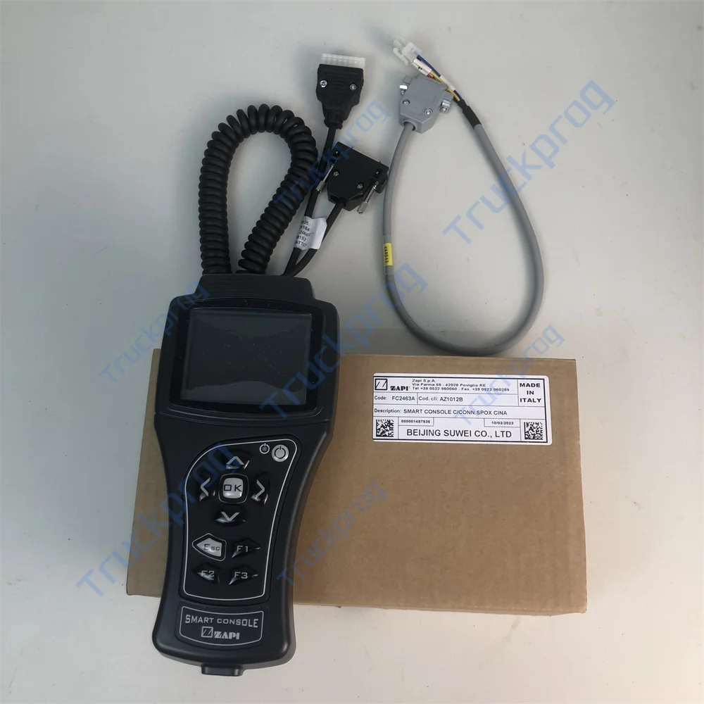 

Original Zapi Handheld Diagnosis Cable Smart Console FC2463 FC2360 for ZAPI Motor Controller Programming Diagnosing Tool