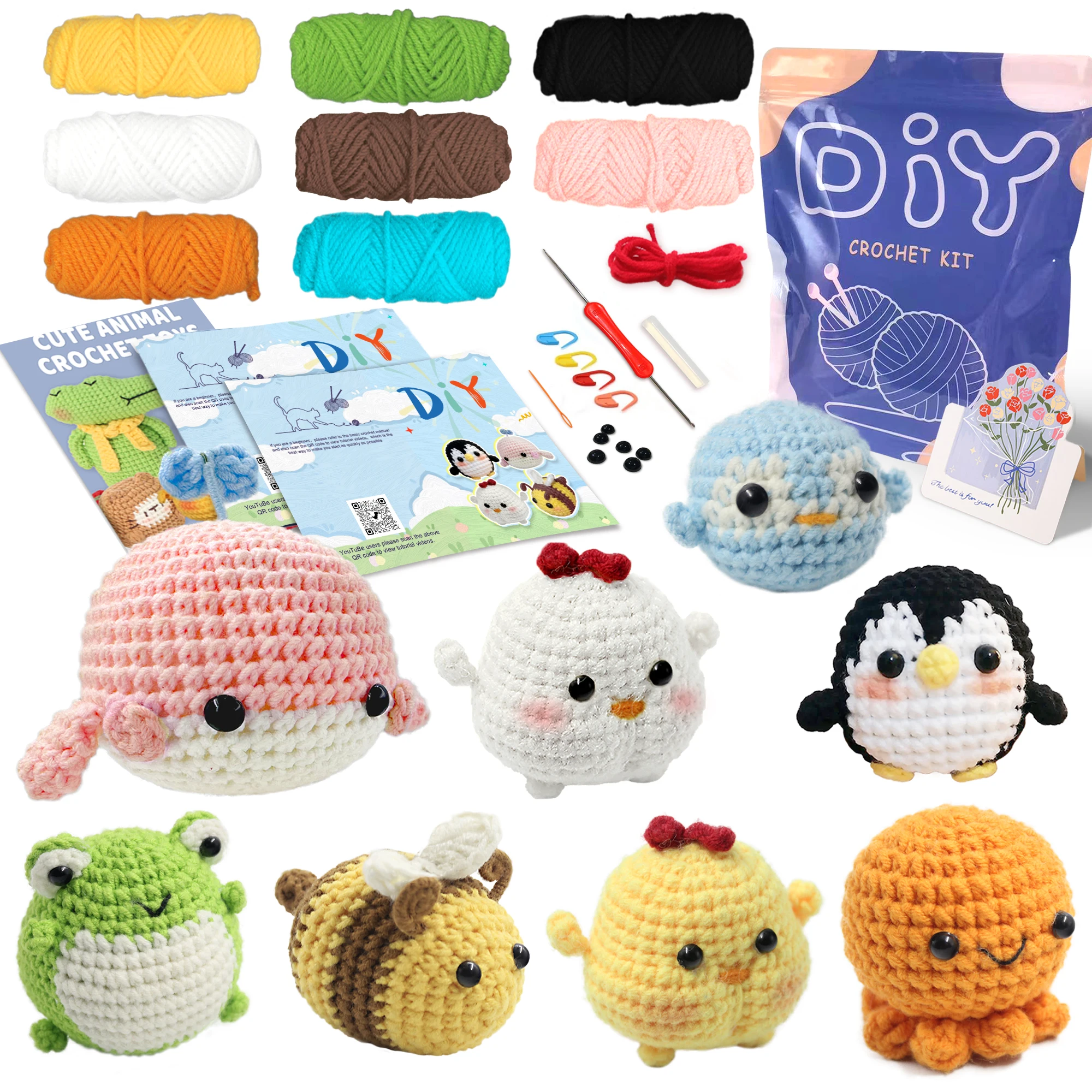 kit-de-croche-para-iniciantes-animal-sery-conjunto-de-iniciacao-ao-croche-kit-de-croche-diy-para-iniciantes-kit-de-croche-e-trico-passo-a-passo