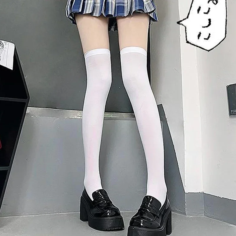 1/2pairs Süße Über Knie Lange Socken Frauen Girs Sexy Nylon Waden Socken Oberschenkel Hohe Strümpfe Legging JK Lolita Cosplay Strumpfhosen