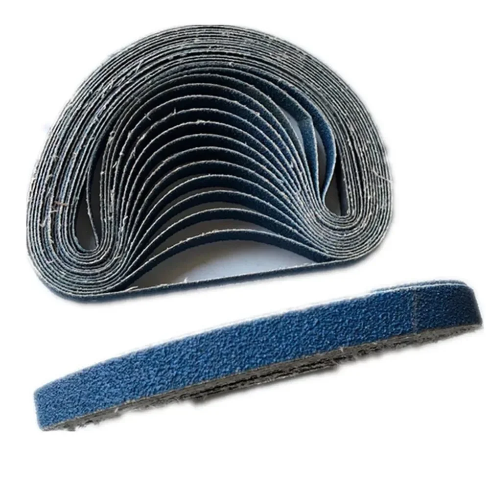 25 Pcs Sanding Belts Zirconia 10x330mm Belts Grit Grit 40/60/80/120 Sanding Practical Brand New New High Quality