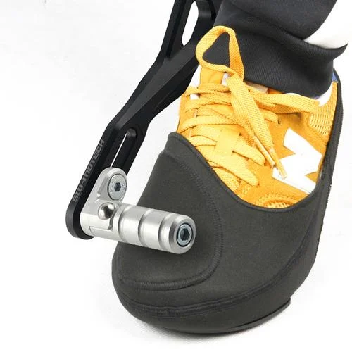 Couvre-chaussures de changement de vitesse de moto, couvre-chaussures de bottes de vélo de route, protecteur de manette de vitesse réglable,