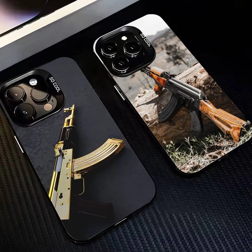 A-AK47 H-Handgun G-…