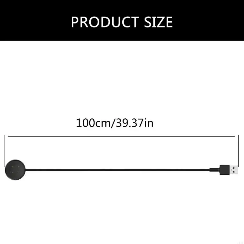 L41F Bộ sạc khóa từ tính, loại C Bộ chuyển đổi dây cáp sạc nhanh cho đồng hồ 3