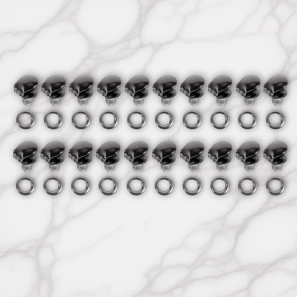 

20pcs Shoe Buckle Accessories Metal Brass Shoelace Hooks Diy Fixing Supplies For Boots Sneakers Repair Craft Decorative