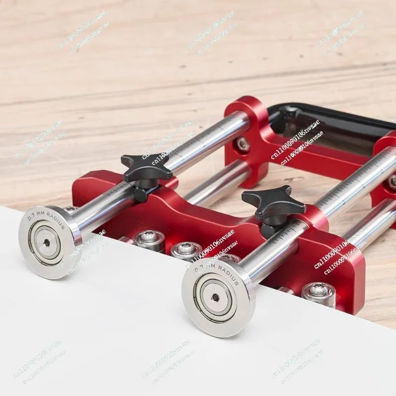Portable Hand Operated 2-Station Metal Sheet Bending Roller, Roofing Tool with Folding & Hemming Functions