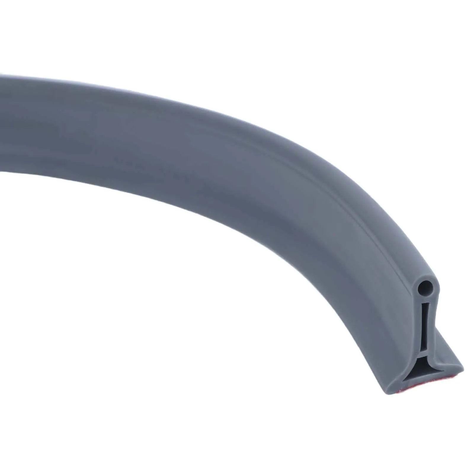 Home Bathroom Gray Water Splash Barrier Easy Clean Shower Water Barrier Flexible Shower Seal Soft Rubber Material