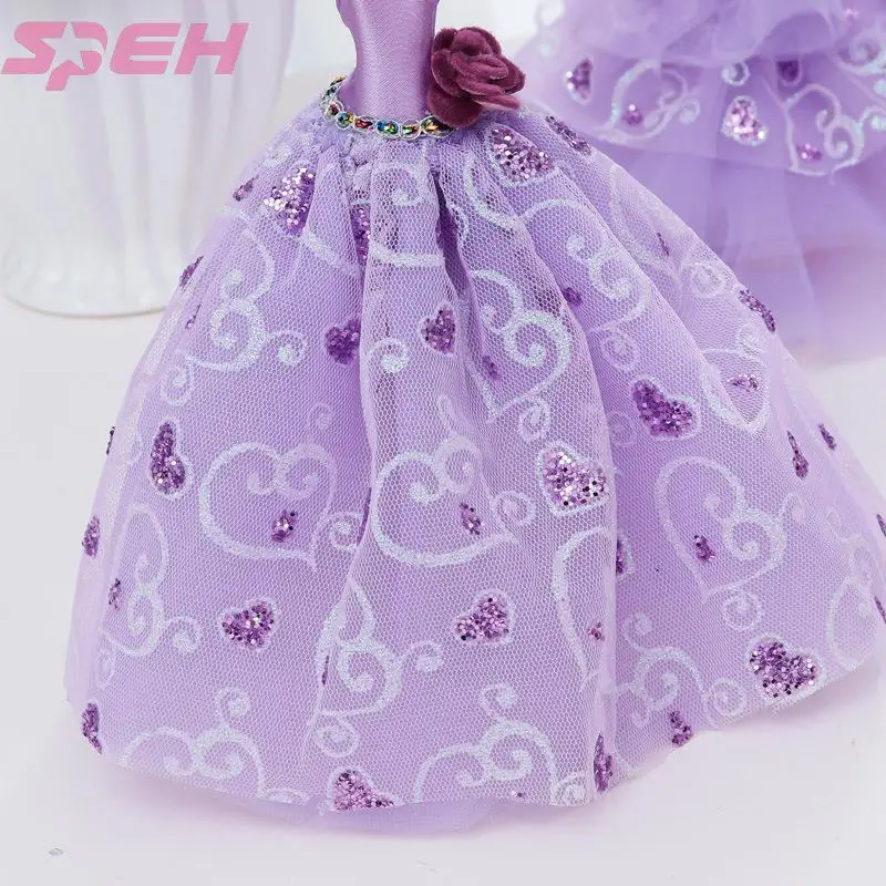 The purple heart ultra fairy princess jewelry earring rack shelf gifts gifts creative home furnishing articles web celebrity