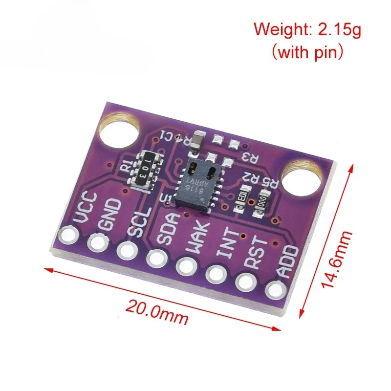Gas Sensors Module Carbon Dioxide Detection Module CCS811 CO2 eCO2 TVOC Air Quality Detecting I2C Output For Arduino