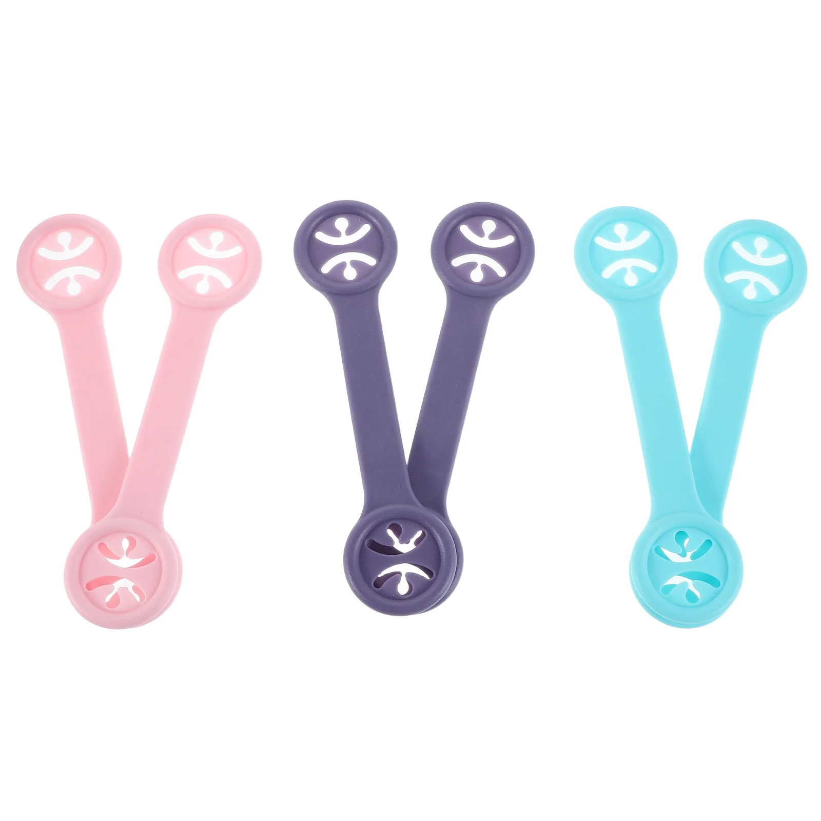 6 قطعة مقاطع مريلة الطفل أصحاب قابل للتعديل لحديثي الولادة الرضع تغذية وجبة وقت السفر استخدام لعبة عربة كليب المرايل هوة كليب #1