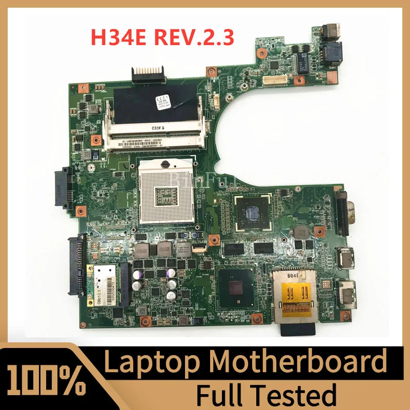 H34E REV.2.3 Mainboard For Asus Laptop Motherboard N11M-GE1-S-A3 SLGZS 100% Full Tested Working Well