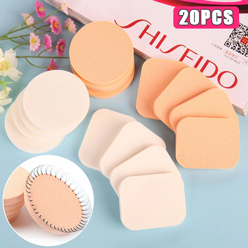 20Pcs Eyelashes Practice Sponges Round Shape Sponges Reusable Lash Extension Practice Lash Mapping Lash Extensions