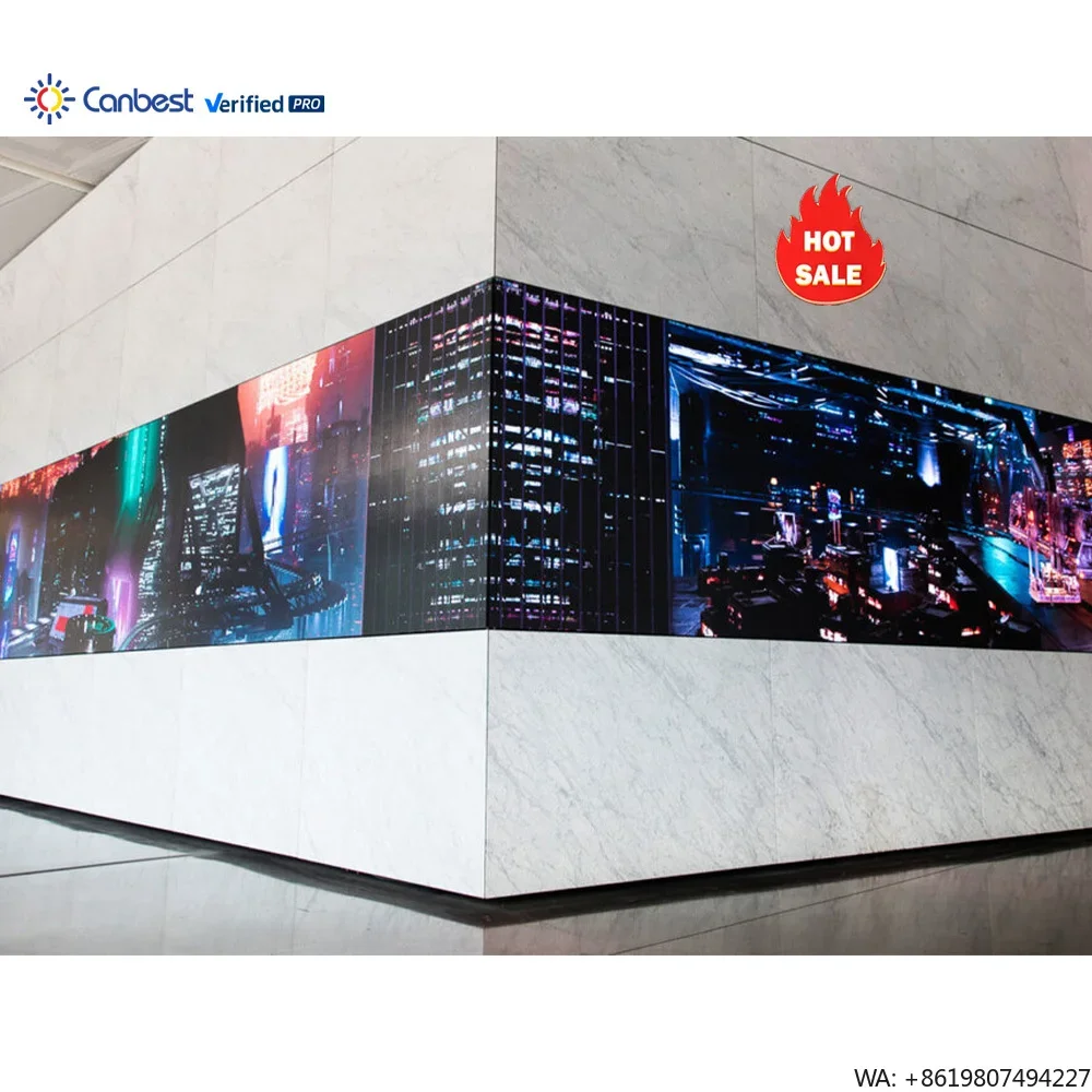 P2.6 Indoor LED Video Wall Display Panel High Definition SMD LED Screen for Bar KTV Night Club Exhibition Booth Background Decor