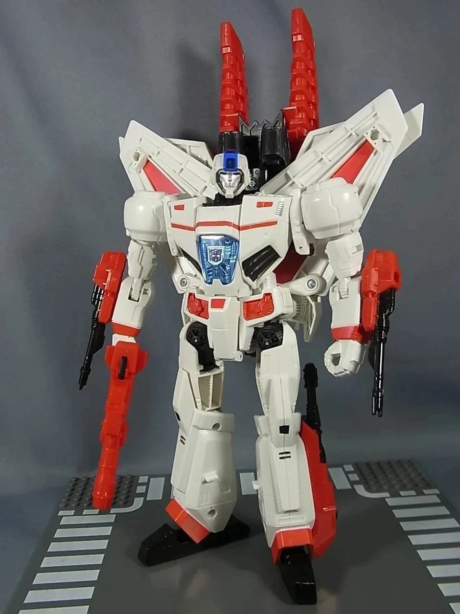 Hasbro Transformers Lg07-Jetfire Starscream Thundercracker Action Figure Collecting Model Toys Present Original