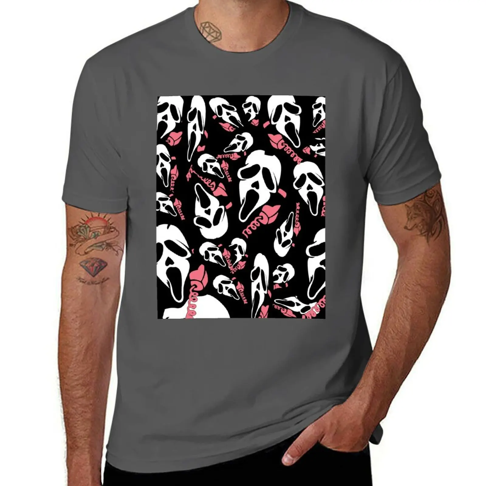 

Ghost Face No You Hang Up Graphic T-Shirt t shirts for man pack cotton man t shirt designer T-Shirt