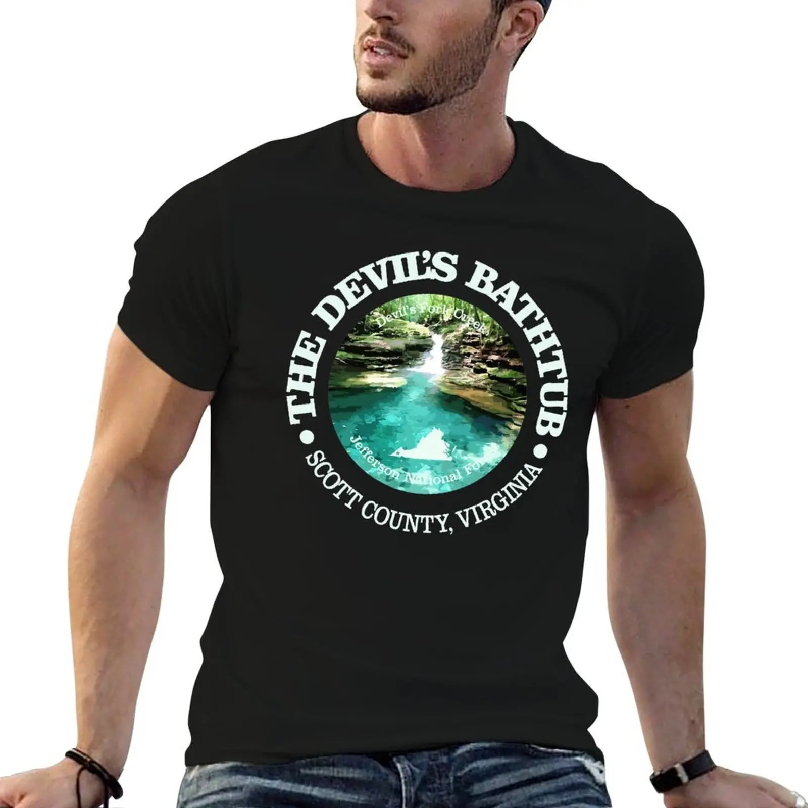 Devil's Bathtub (W) T-Shirt man t shirt summer t shirt personalised cotton t shirt man T-shirt