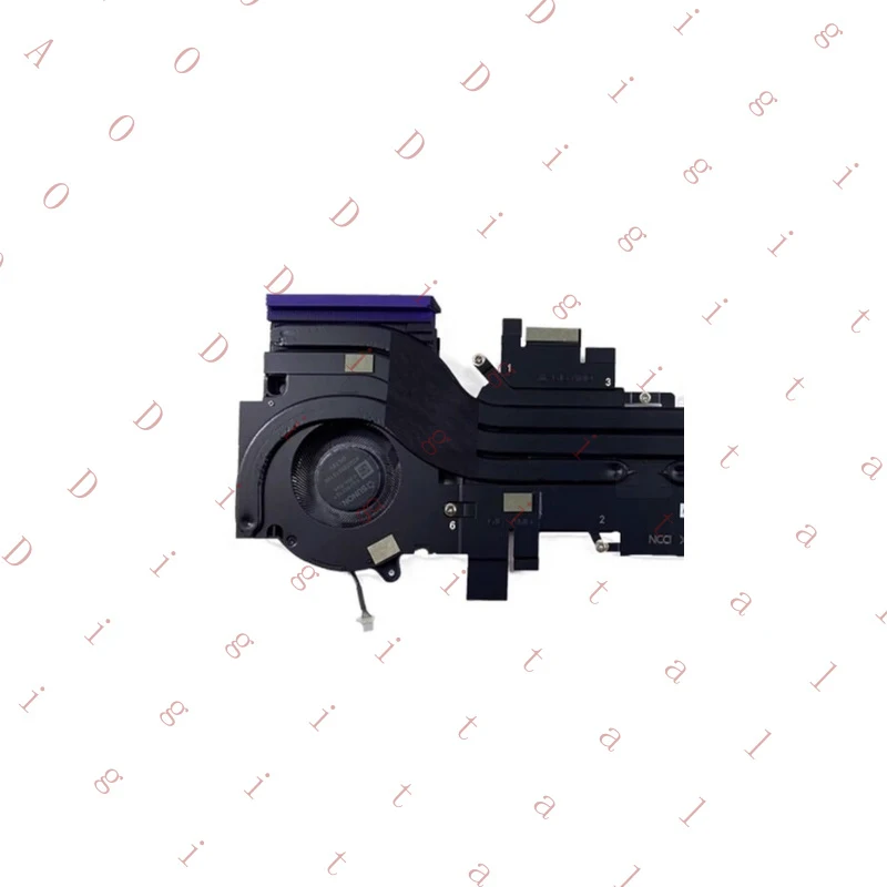 LL For Dell G16 7630 AMD Laptop Cooling Fan with Heatsink 099TM1 99TM1