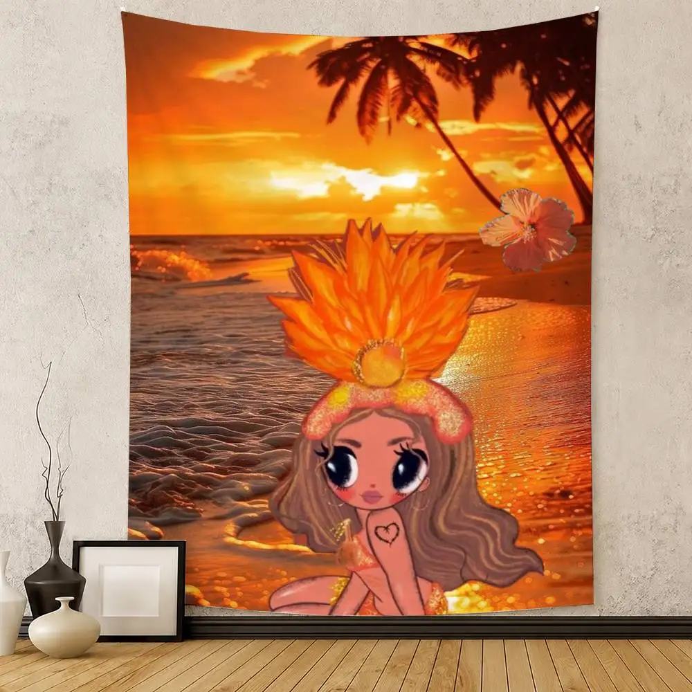 Tropicoqueta Karol G Flag Digital Printing Banner for Garage Wall Out Door Decoration