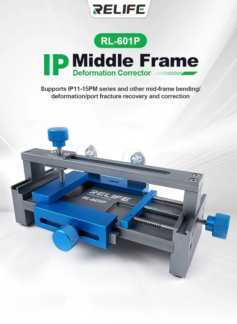 RL-601P Middle Frame Deformation Corrector Supports IP11-15PM Series for Mobile Phones with back cover Glass Remover Tool