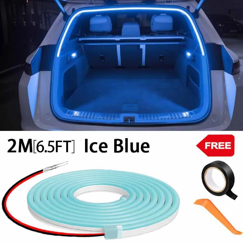 Auto Hoge Helderheid Kofferbakverlichting Sfeerverlichting Interieurdecoratie LED Bedrading Gratis Automatische Sensor Achterklep Lichtstrip