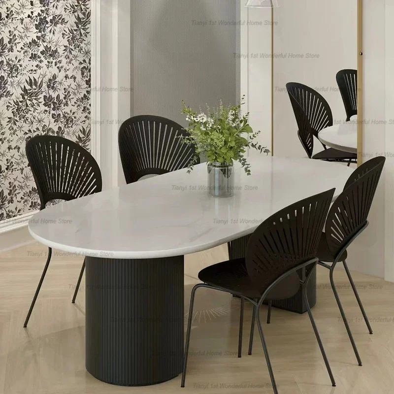 

Modern Restaurant Designer High-end Dining Tables French Style Kitchen Dining Tables Simplicity Home Furniture Bordservice HBDT