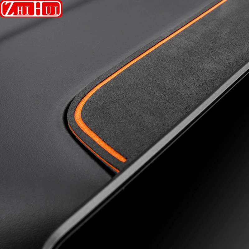 For Lixiang Li L6 L7 L8 L9 Car Styling Behind Screen Decorative Stickers Suede Dashboard Sticker Auto Modified Accessories