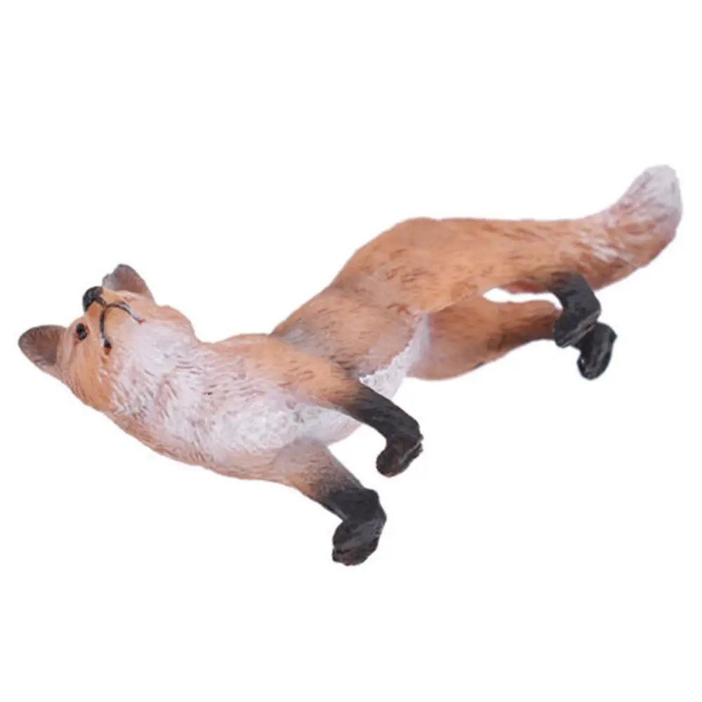 Garten Mini Lernspielzeug Waldmodelle Wildplastik Kinder Simulation Simulation Tiere Dekoration