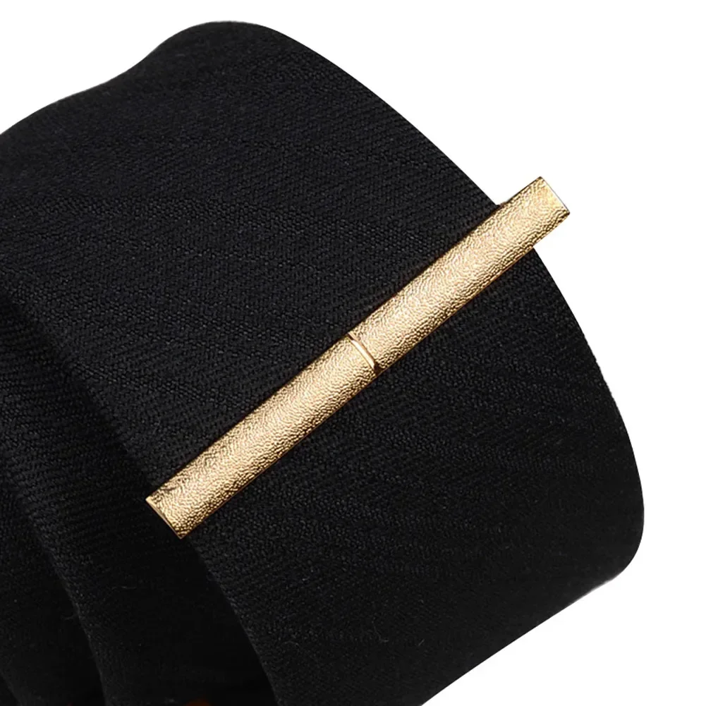 2024 Fashion new hot-selling metal gold tie clip business formal wear groom wedding wedding tie clip