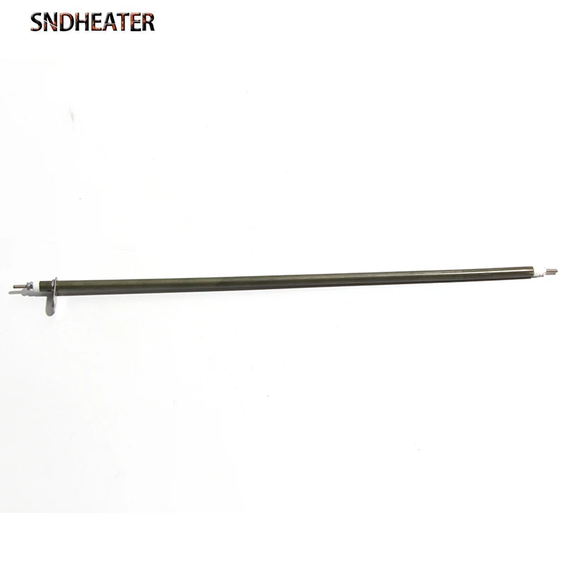 SNDHEATER 2 adet 290/310/330/335/340mm elektrikli fırın ısı tüpü 6.6mm 110V/220V 300W düz stil yuvarlak sac