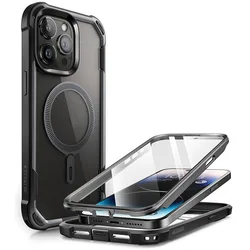 For iPhone 15 Pro Max Case 6.7” I-BLASON AresMag Full-Body Shockproof Case Compatible With MagSafe Built-in Screen Protector