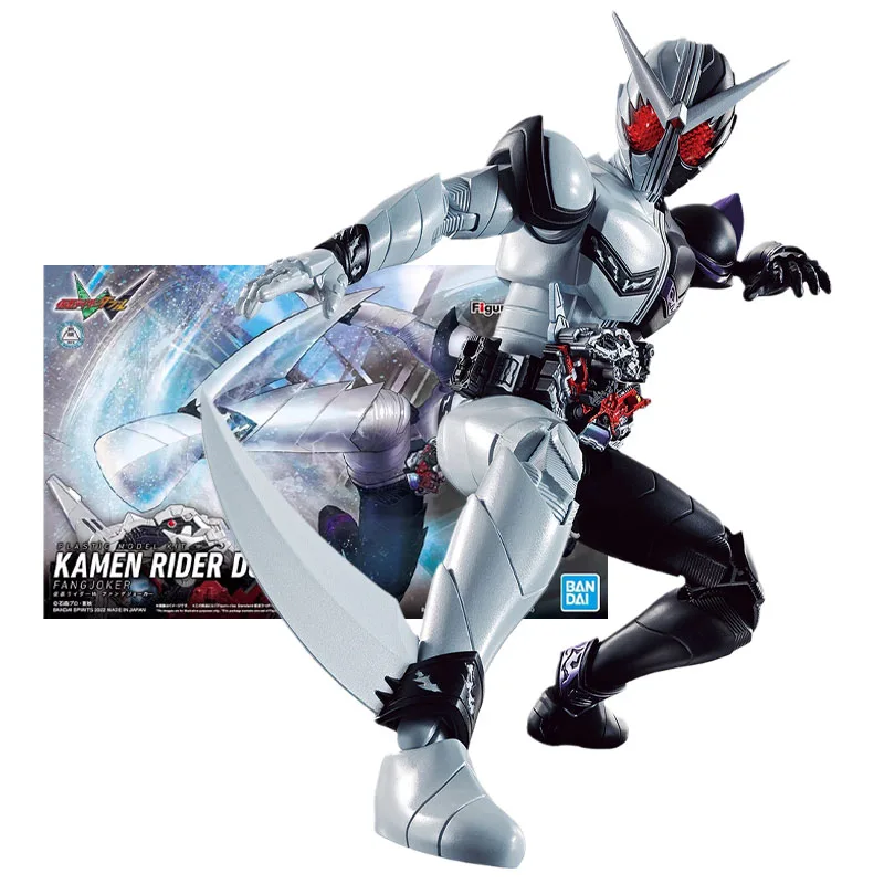 

Bandai Подлинная фигурка Kamen Rider, модель, Набор фигурок-rise Standard Kamen Rider, двойная Коллекционная модель FangJoker, экшн-фигурка, игрушка