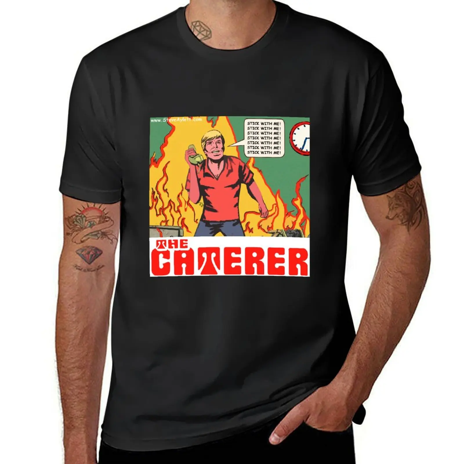 

The Caterer T-Shirt kawaii clothes cute clothes Anime t-shirt for a boy mens cotton t shirts