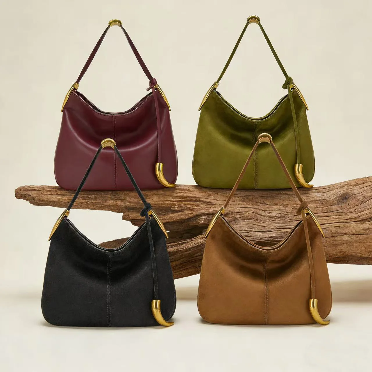 

JW PEI Simple Design Stray Bag Large Capacity Handheld Single Shoulder Tote Bag Daily Parties Workplace Versatile Holiday Gifts