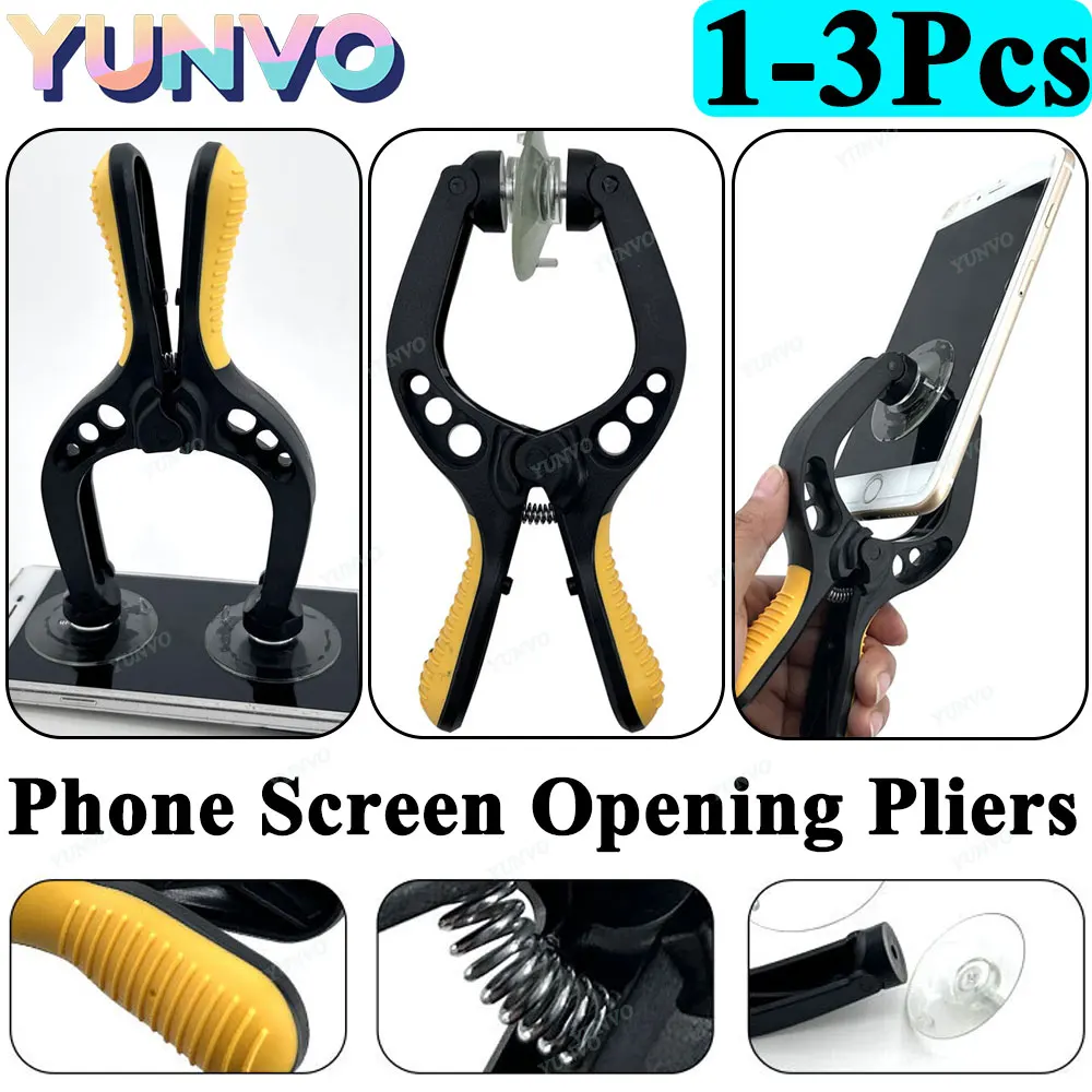 

Плоскогубцы для открывания экрана мобильного телефона для удаления экрана, инструмент для разборки экрана, ЖК-дисплей, присоска для ЖК-дисплея мобильного телефона для iPhone