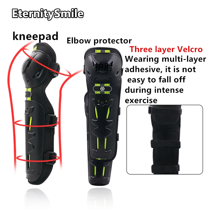 Protective Kneepad Gears Motorcycle Protector Outdoor Sports Scooter Motor-Racing Guards Safety Protector Knee and elbow pads