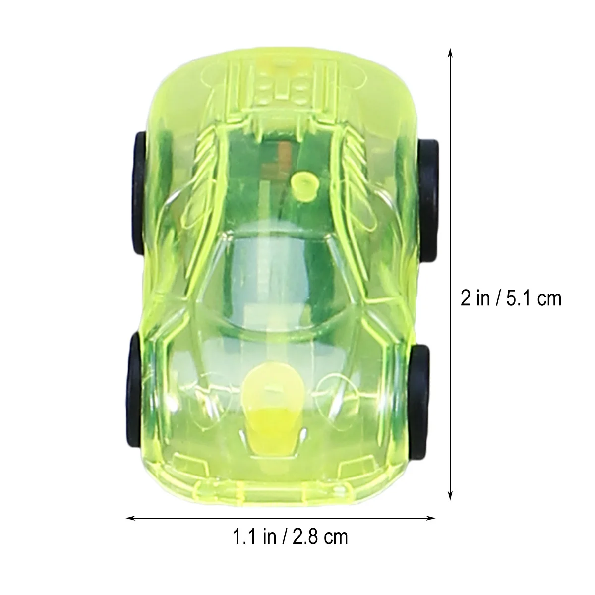 24-teiliges Pull-Back-Autos für Kinder, langlebig, waschbar, lustiges Rennspielset, verbessern die Vokabelfähigkeiten, zufällige Farbe, zum Zurückziehen, Mini