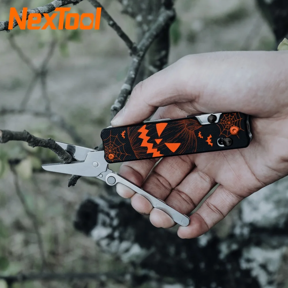 Nextool Knight K30 Coltello Multiuso Pieghevole 11-In-1 EDC Con Forbici, Attrezzo Da Tasca Per Sopravvivenza All'aperto, Campeggio Ed Escursionismo-image