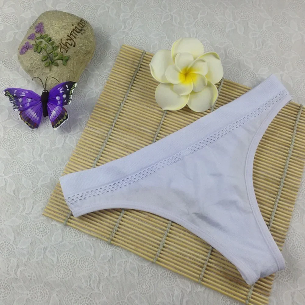 

Application Briefs Skin Briefs Lingerie Seamless Season Style Suitable Thong Underpant Women Contents Elasticity