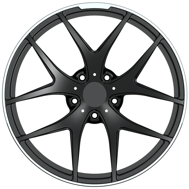 Borui Forged Wheel Lightweight Performance Racing Wheel 5x112 5x120 5x114.3 Concave 6061t6 Aluminium Alloy Rim For Passenger Car